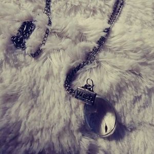 Sterling silver Dandelion "wish" necklace